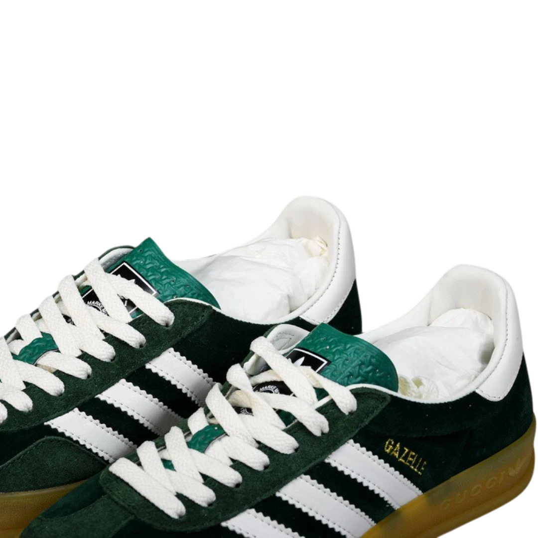 Guссi x Gazelle 'Green Suede'