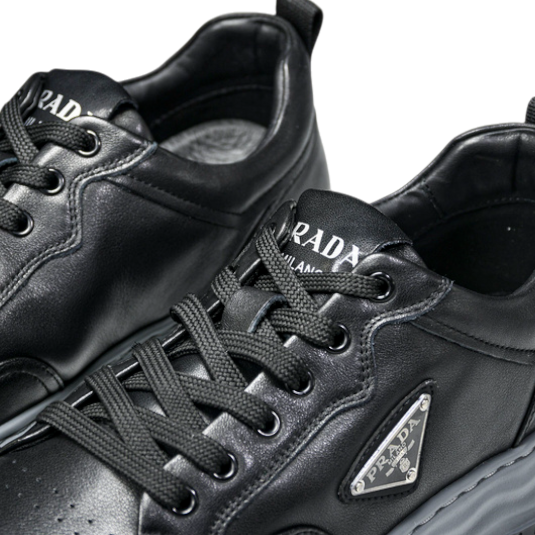 Prada Downtown Sneaker Wavy 'Black'