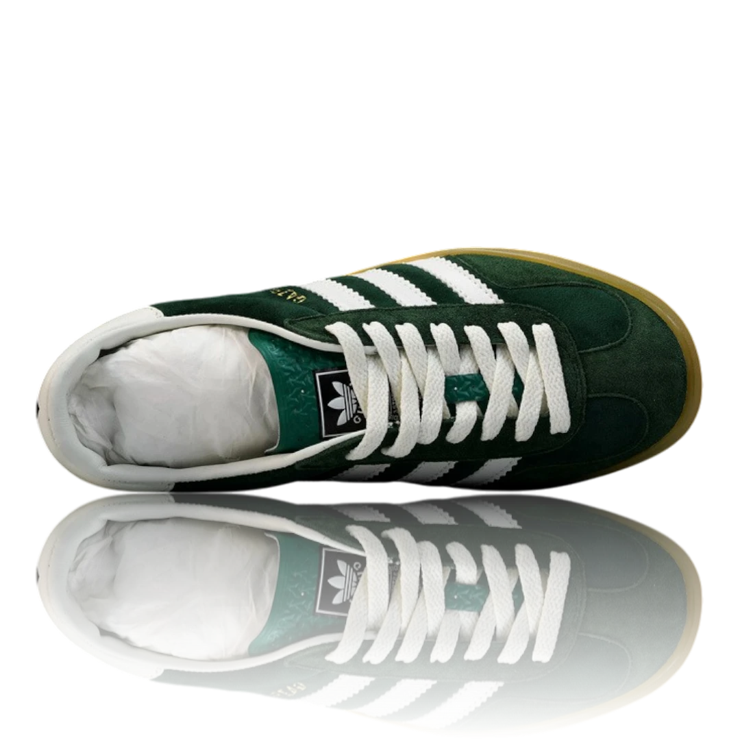 Guссi x Gazelle 'Green Suede'