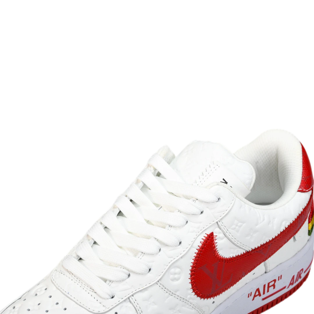 Louis Vuittоп x AF1 By Virgil Abloh 'White Red'