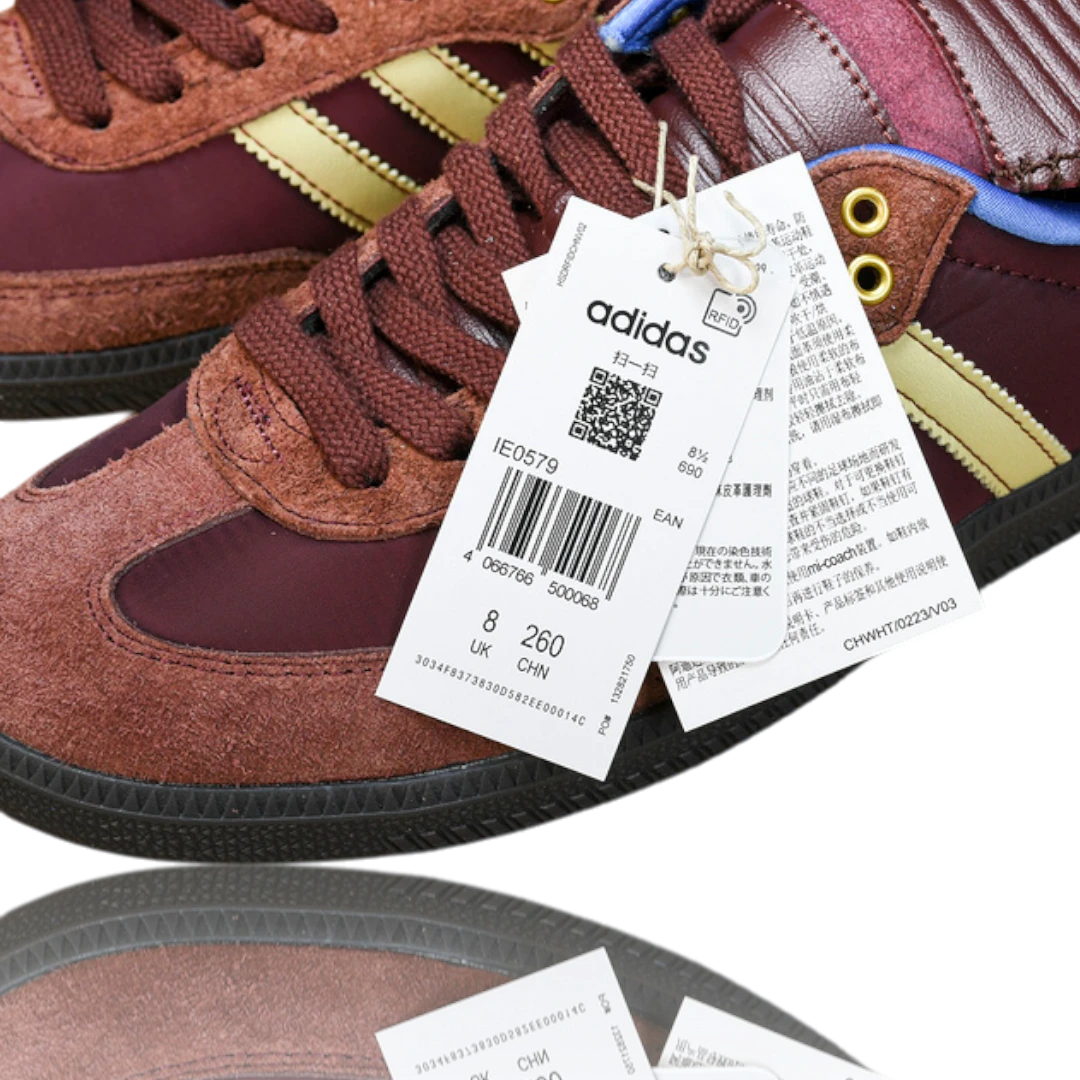 Samba x Wales Bonner Nylon 'Fox Brown'