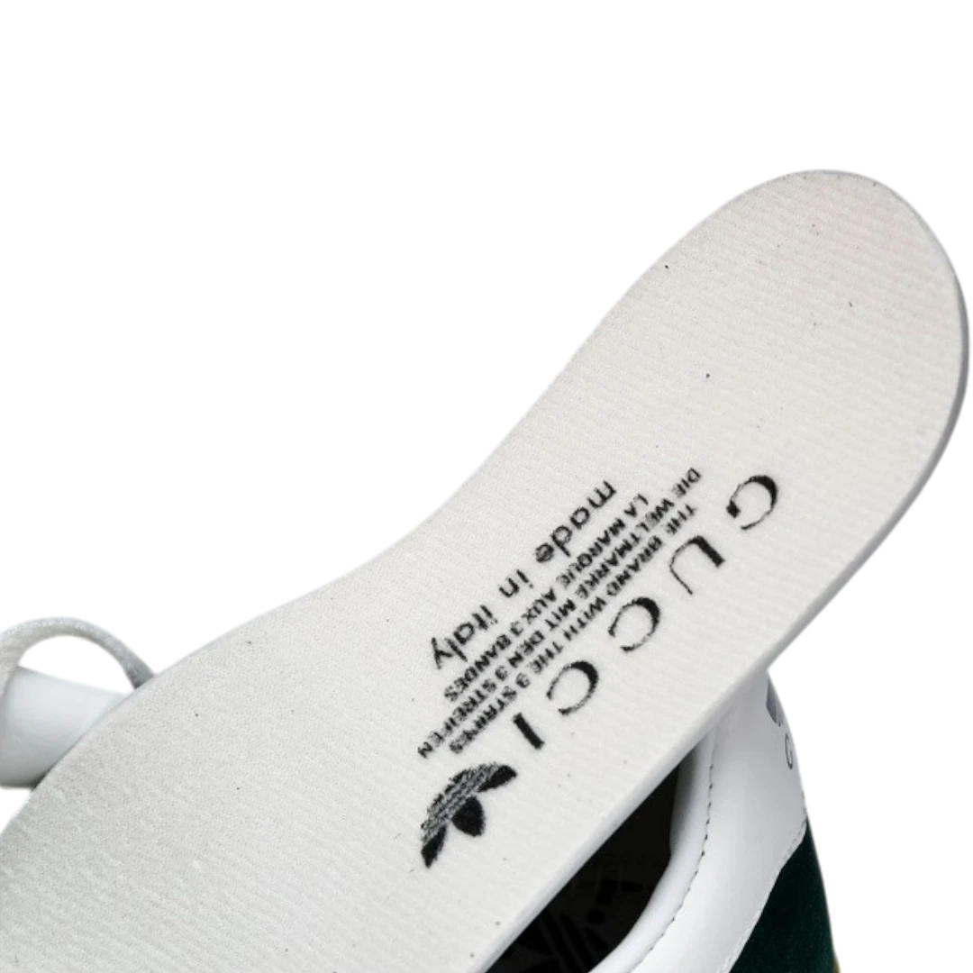 Guссi x Gazelle 'Green Suede'