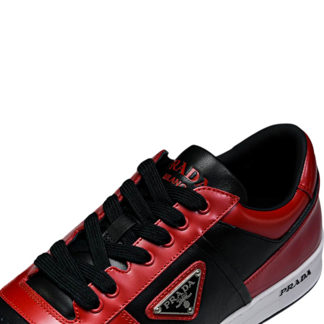 Prada Downtown Sneaker 'Black Red'