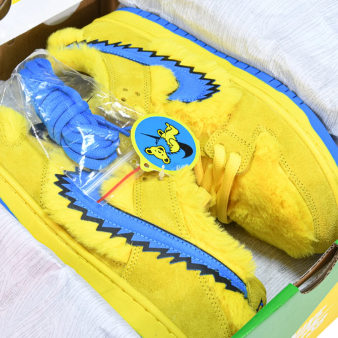 Grateful Dead x SB Dnk Low Bears 'Yellow'