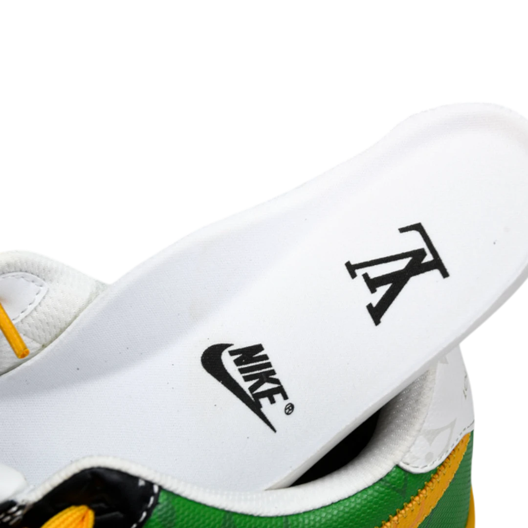 Louis Vuittоп x AF1 By Virgil Abloh 'Black Green Yellow'